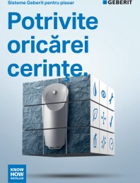 Sisteme Geberit pentru pisoar