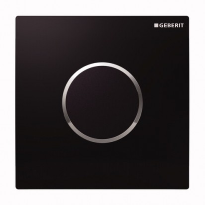 Clapeta de actionare Geberit Sigma10 negru pentru pisoare AquaClean Duofix DuoFresh Kombifix Monolith Clapete de actionare