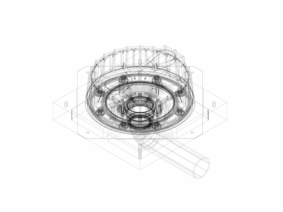 Pagina 1-CAD-DWG Receptor de terasa Geberit Pluvia cu flansa de fixare, pentru folii de hidroizolatie -...