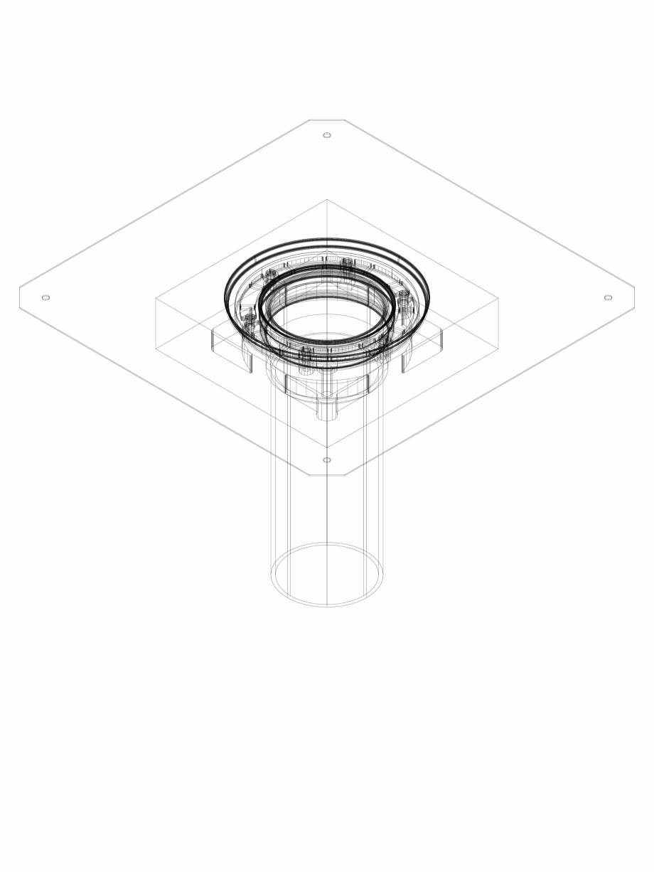 Pagina 1-CAD-DWG Conexiune cu bariera de vapori Geberit Pluvia - cod 359.102.00.1_P GEBERIT Detaliu de produs...