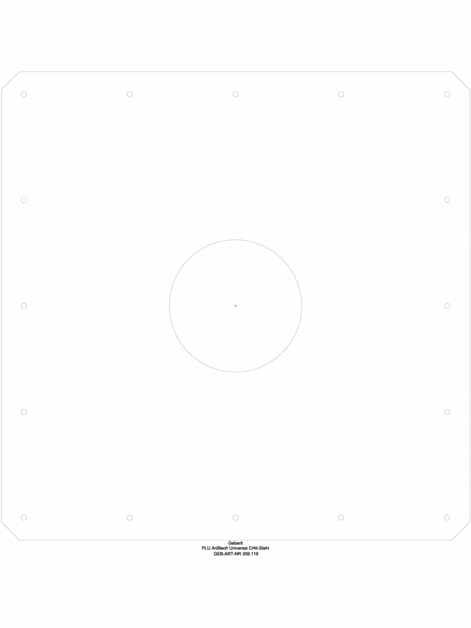 Pagina 1-CAD-DWG Fixare receptor Geberit Pluvia - cod 359.119.00.1_G GEBERIT Detaliu de produs 