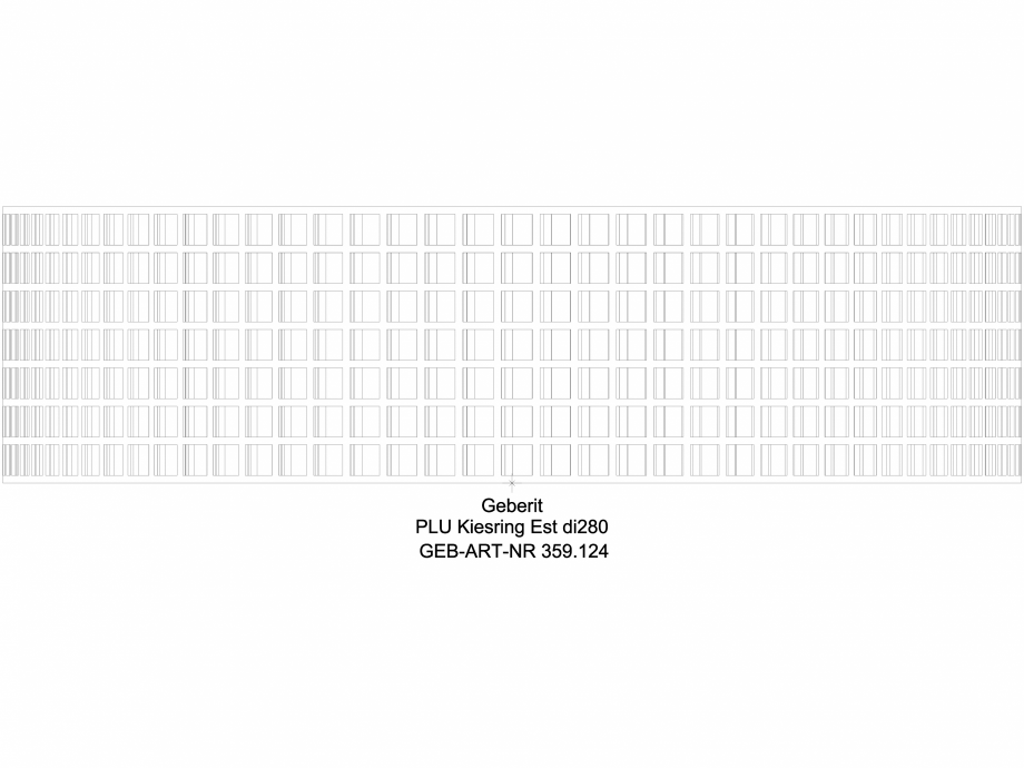 Pagina 1-CAD-DWG Inel filtru pentru pietris Geberit Pluvia cod 359.124.00.1_L GEBERIT Detaliu de produs 