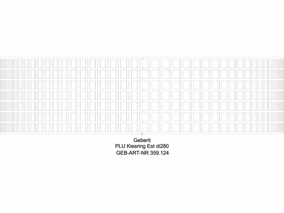 Pagina 1-CAD-DWG Inel filtru pentru pietris Geberit Pluvia cod 359.124.00.1_A GEBERIT Detaliu de produs 