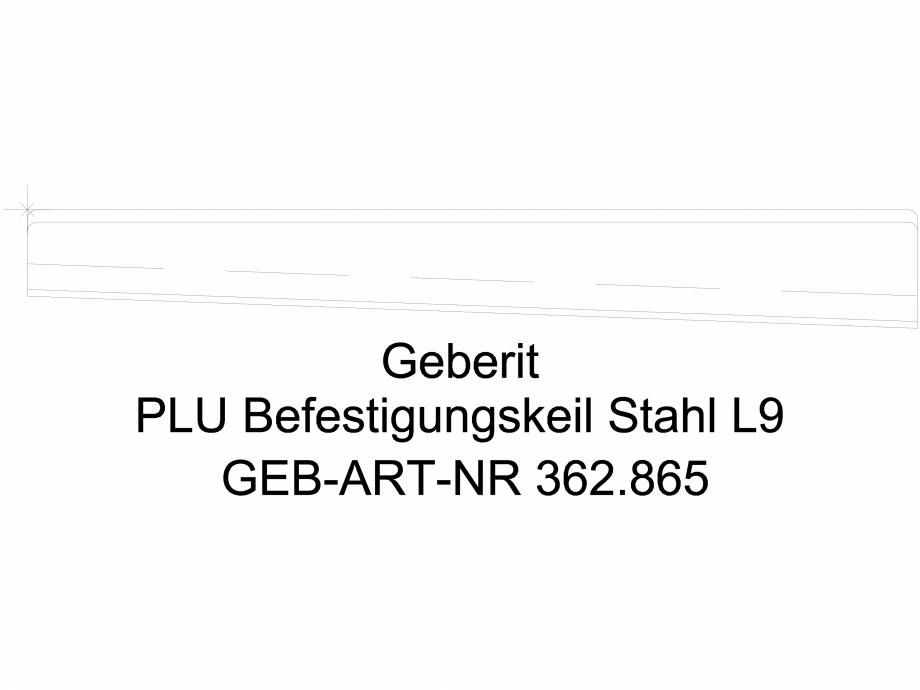 Pagina 1-CAD-DWG Pana de fixare Geberit Pluvia cod 362.865.26.1_A GEBERIT Detaliu de produs 