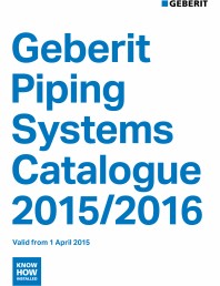 Sisteme de conducte Geberit 2015-2016
