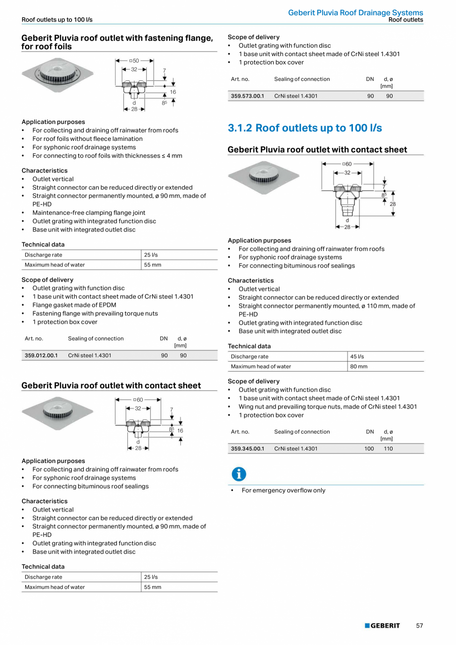 Pagina 57-Sisteme de conducte Geberit 2015-2016 GEBERIT Catalog, brosura Engleza 
75

56

15.5

44

12

3

50
...