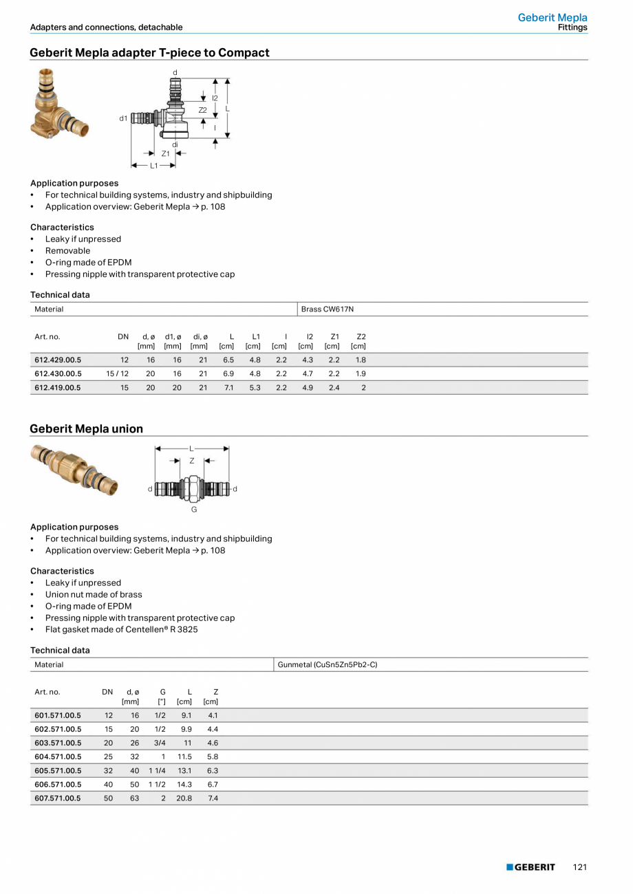 Pagina 121-Sisteme de conducte Geberit 2015-2016 GEBERIT Catalog, brosura Engleza K)

Material

PE-S2
...