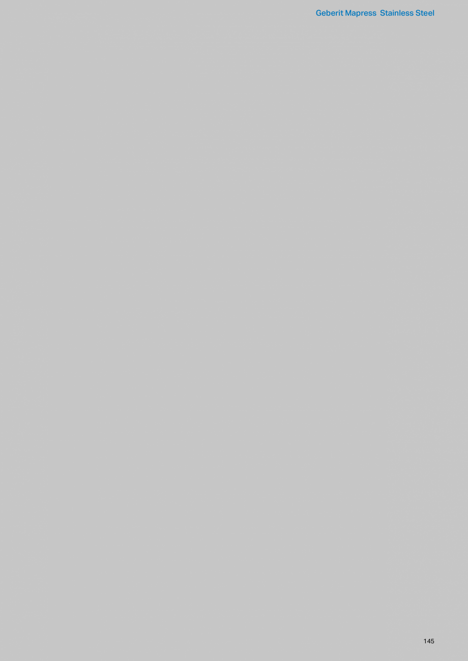 Pagina 145 - Sisteme de conducte Geberit 2015-2016 GEBERIT Catalog, brosura Engleza tal	outlet
•	 ...
