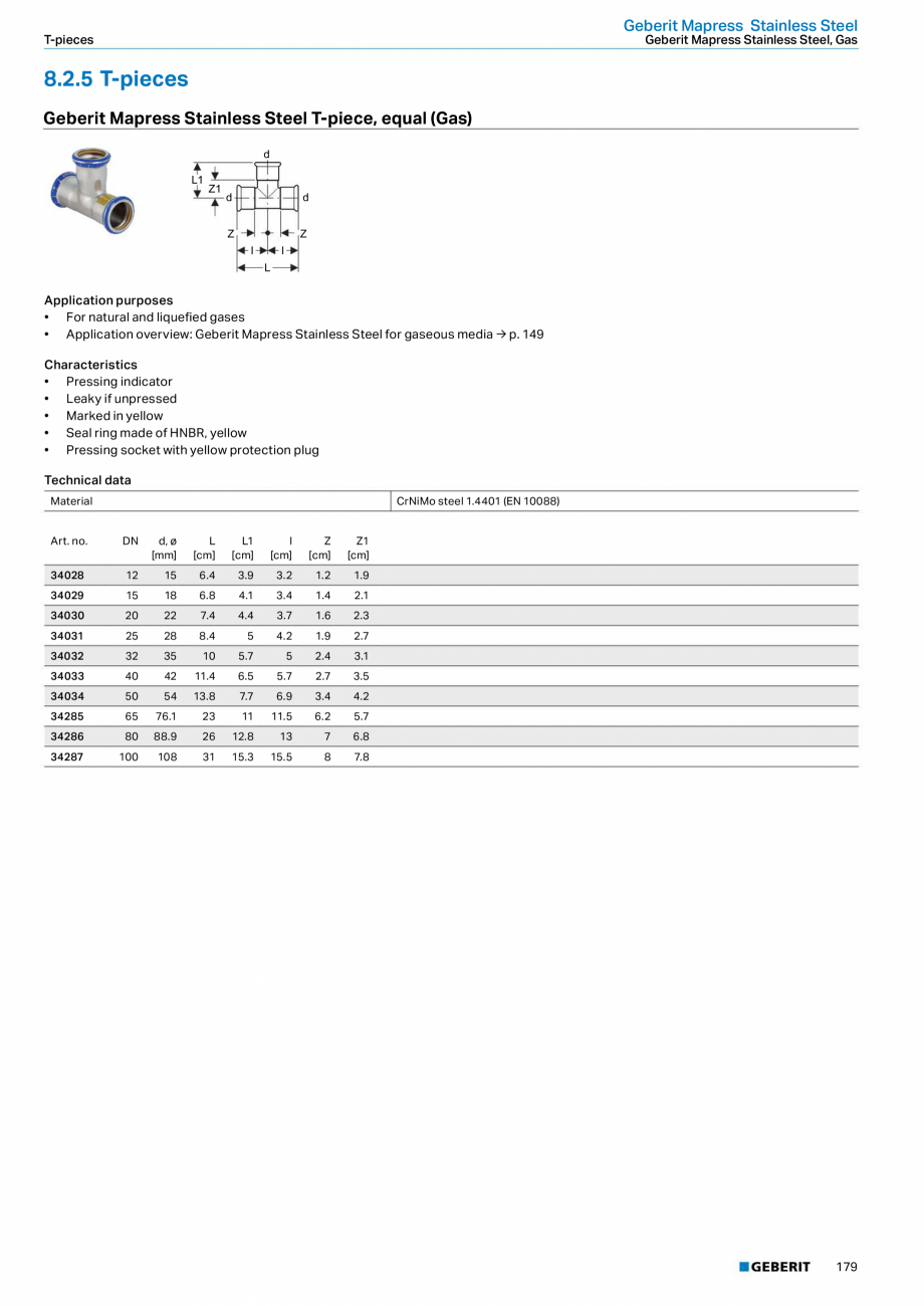 Pagina 179-Sisteme de conducte Geberit 2015-2016 GEBERIT Catalog, brosura Engleza . . . . . . . . .116
Adapters...