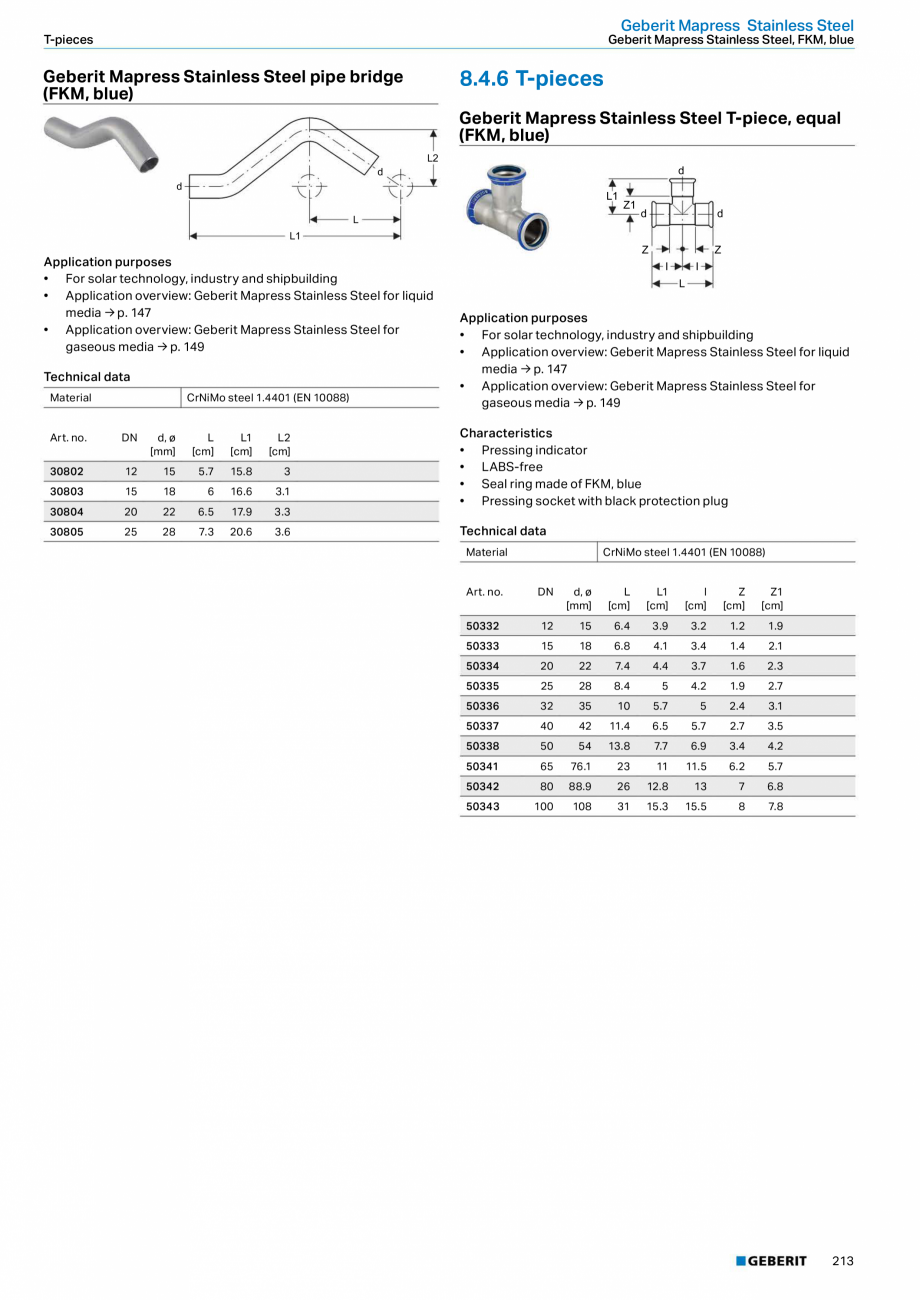 Pagina 213-Sisteme de conducte Geberit 2015-2016 GEBERIT Catalog, brosura Engleza 
d, ø
[mm]

1.4

602.579.00....