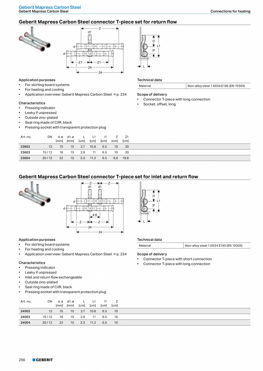 Pagina 256-Sisteme de conducte Geberit 2015-2016 GEBERIT Catalog, brosura Engleza  gaskets
Centellen® 3822
...
