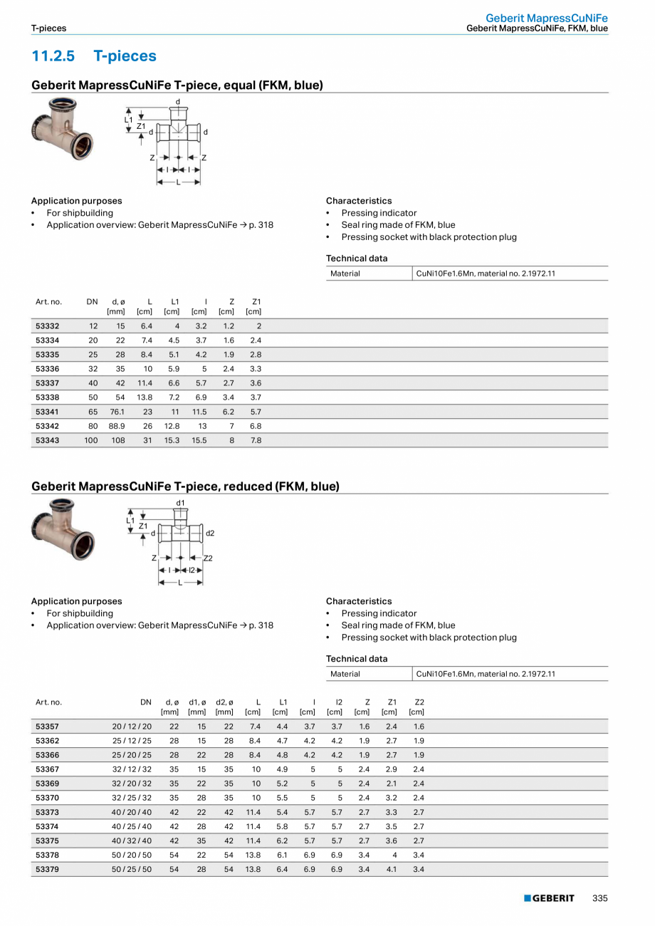 Pagina 335-Sisteme de conducte Geberit 2015-2016 GEBERIT Catalog, brosura Engleza R,	yellow
•	 Pressing...