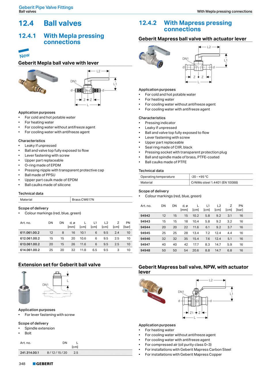Pagina 348-Sisteme de conducte Geberit 2015-2016 GEBERIT Catalog, brosura Engleza es
•	 For	natural	and...