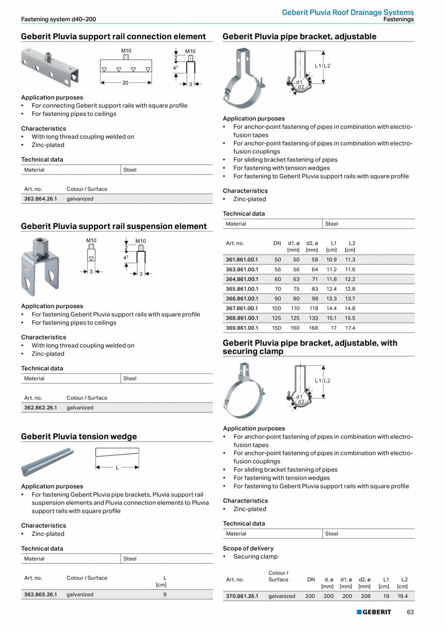 Pagina 11-Sistem de drenaj acoperis Geberit Pluvia GEBERIT Fisa tehnica Engleza n

DN

d, ø
[mm]

359.012.00....
