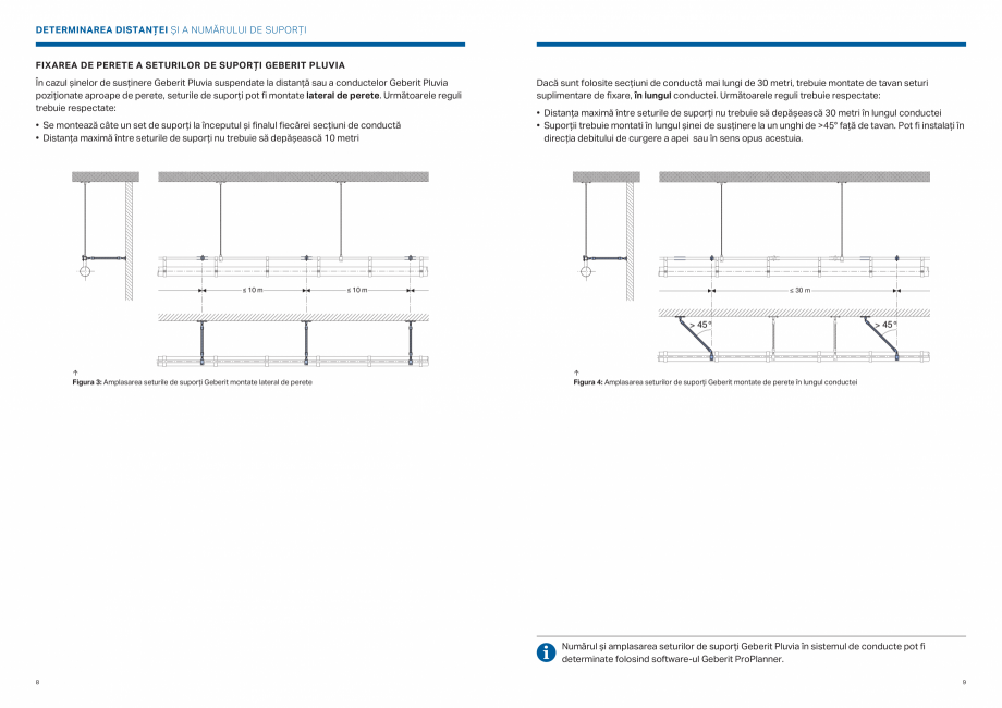 Pagina 5-Sistem de fixare Geberit Pluvia - un sistem simplu, un montaj sigur GEBERIT Catalog, brosura Romana ...