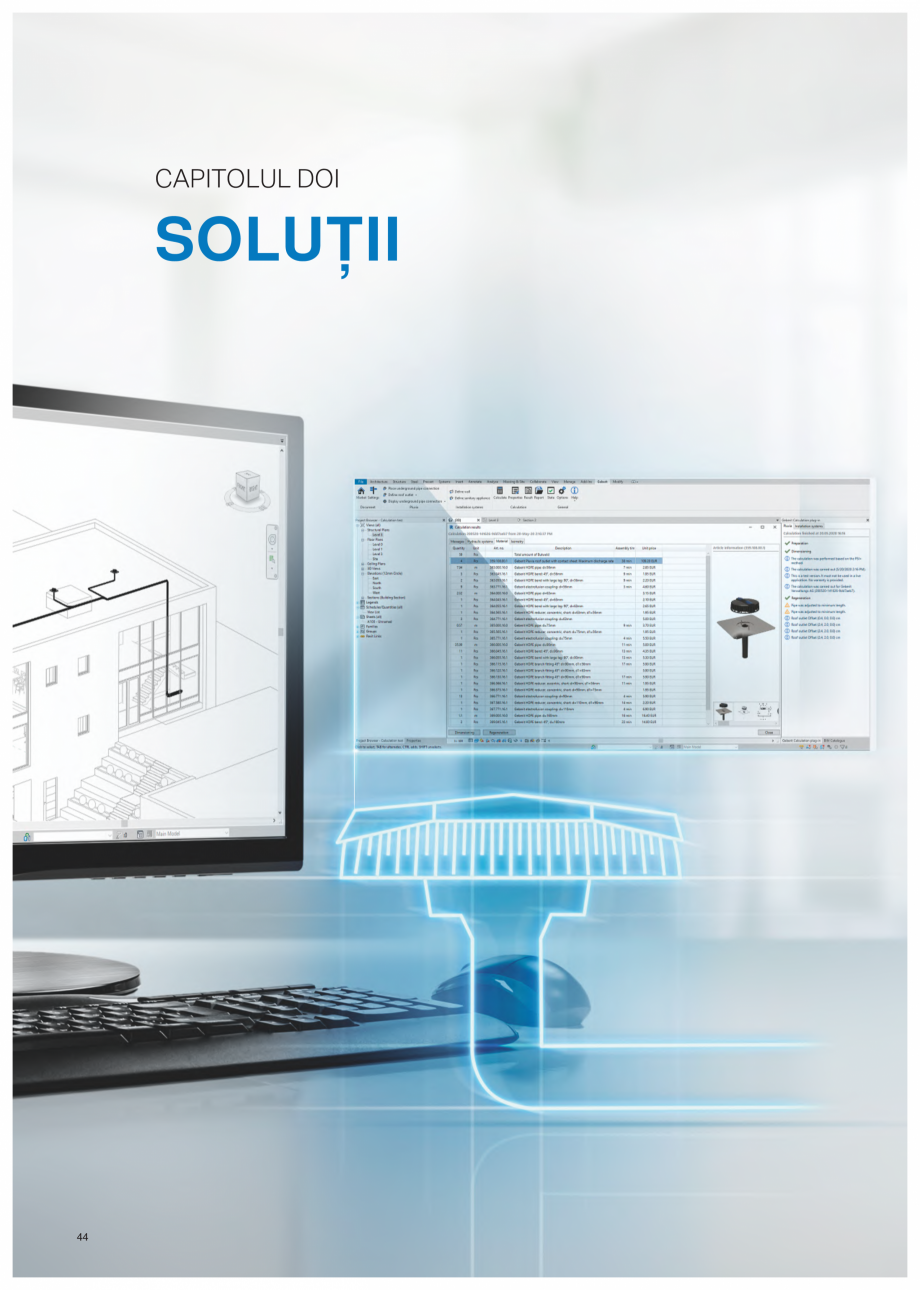 Pagina 45-Geberit Pluvia - Manual GEBERIT Catalog, brosura Romana fi utilizate doar cu brăţări pentru...