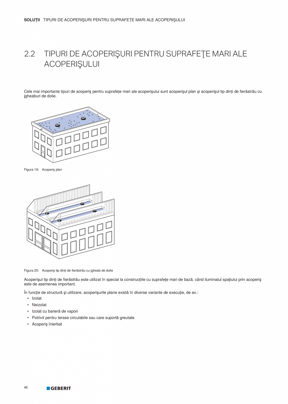 Pagina 47-Geberit Pluvia - Manual GEBERIT Catalog, brosura Romana LUI DE DRENAJ AL ACOPERIŞULUI
GEBERIT...
