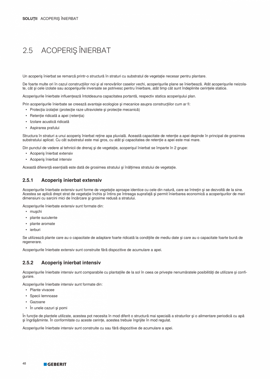 Pagina 49-Geberit Pluvia - Manual GEBERIT Catalog, brosura Romana OPERIŞURI CU BARIERĂ DE VAPORI

Bariera de...