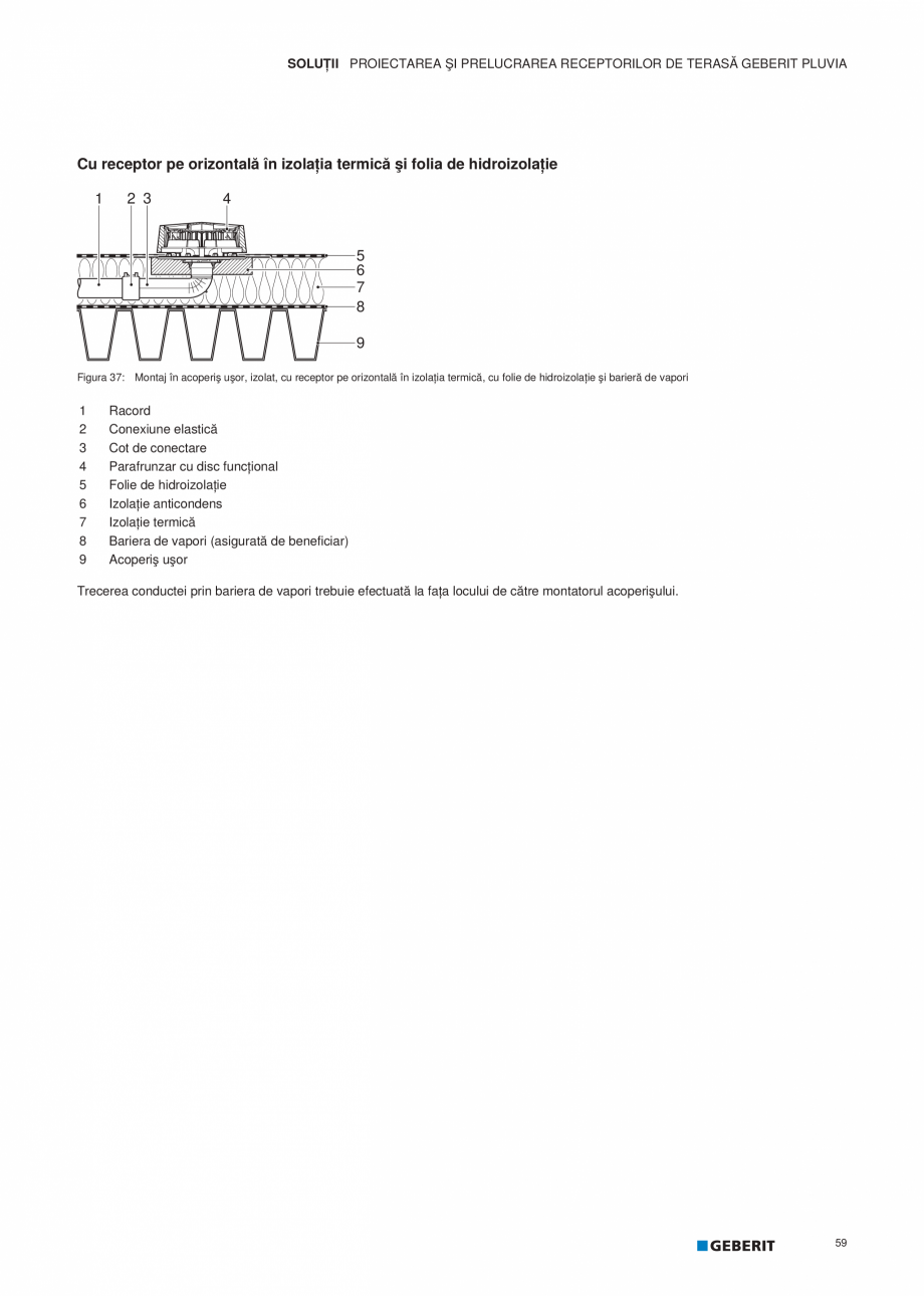 Pagina 60-Geberit Pluvia - Manual GEBERIT Catalog, brosura Romana urgere
Izolaţie anticondens (asigurată de ...