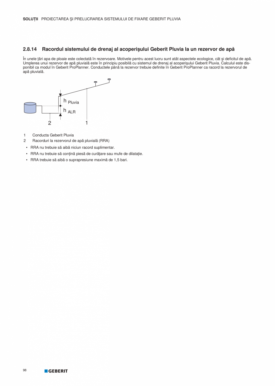 Pagina 99-Geberit Pluvia - Manual GEBERIT Catalog, brosura Romana e care se formează prin dilataţia termică...