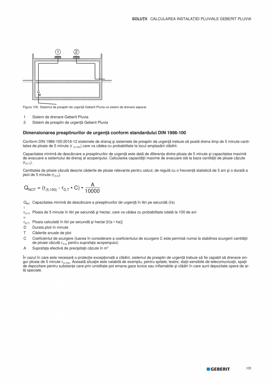 Pagina 104-Geberit Pluvia - Manual GEBERIT Catalog, brosura Romana Geberit HDPE trebuie ţinute în poziţie...