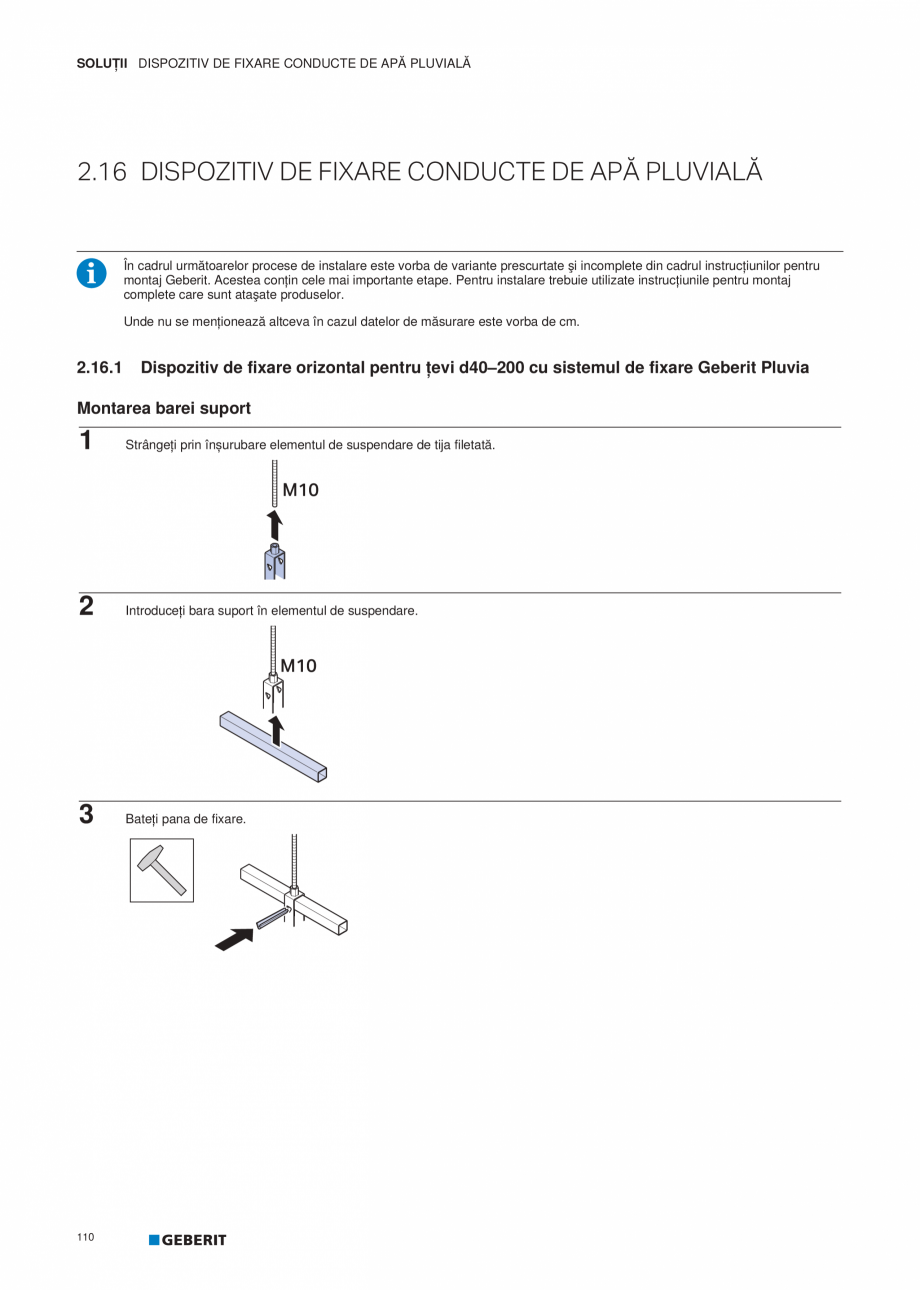 Pagina 111-Geberit Pluvia - Manual GEBERIT Catalog, brosura Romana ui, înălţimii clădirii, amplasării...