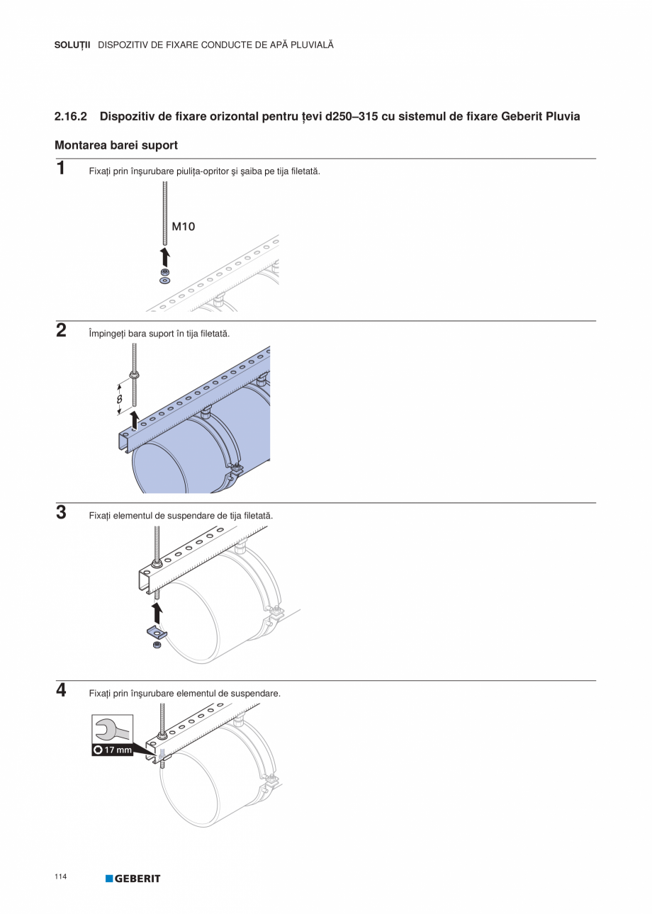 Pagina 115-Geberit Pluvia - Manual GEBERIT Catalog, brosura Romana a asigurării funcţiei de drenaj de...