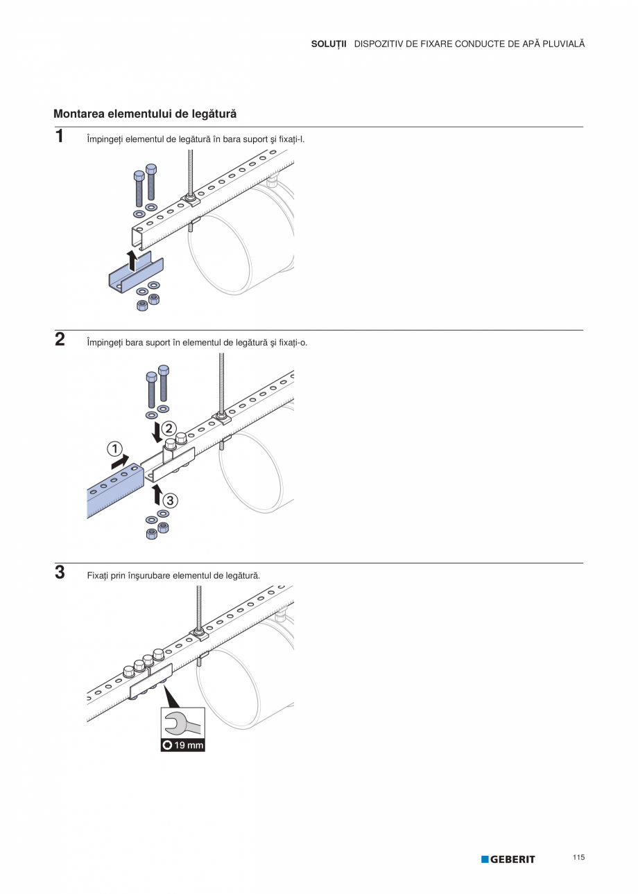 Pagina 116-Geberit Pluvia - Manual GEBERIT Catalog, brosura Romana � În principiu, preaplinul de urgenţă ar ...