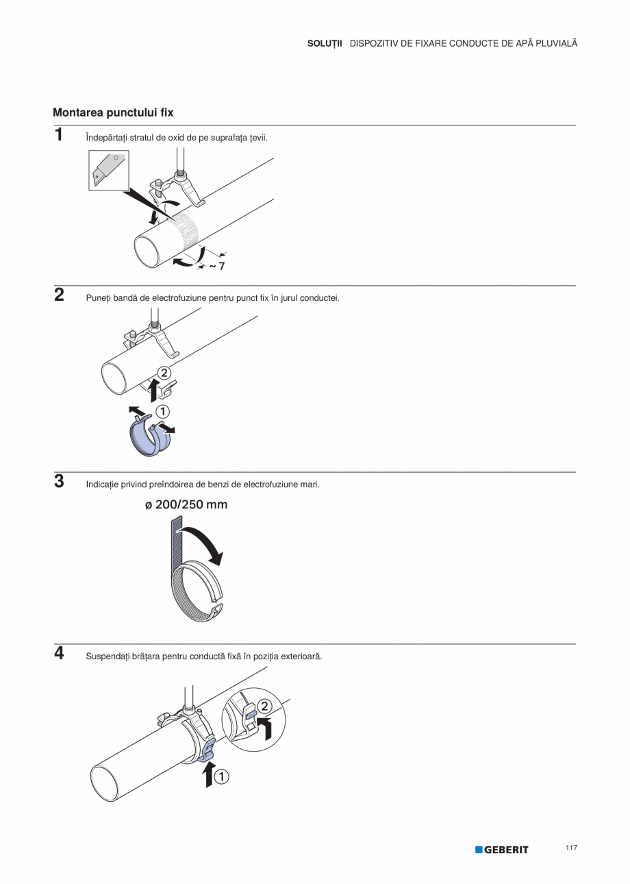 Pagina 118-Geberit Pluvia - Manual GEBERIT Catalog, brosura Romana  U  U'7& 

$


QNO...