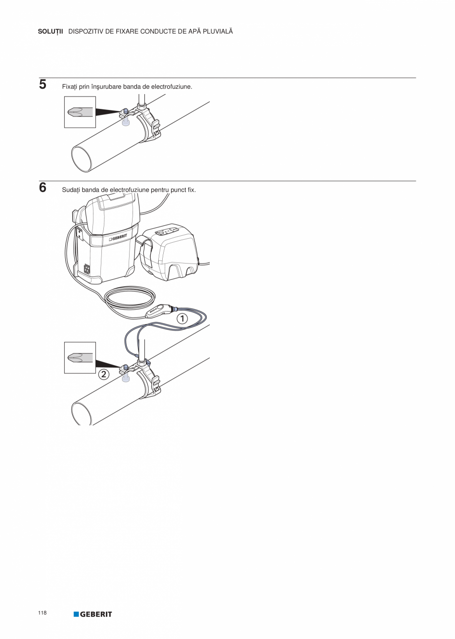 Pagina 119-Geberit Pluvia - Manual GEBERIT Catalog, brosura Romana  toxice sau inflamabile şi clădiri în...