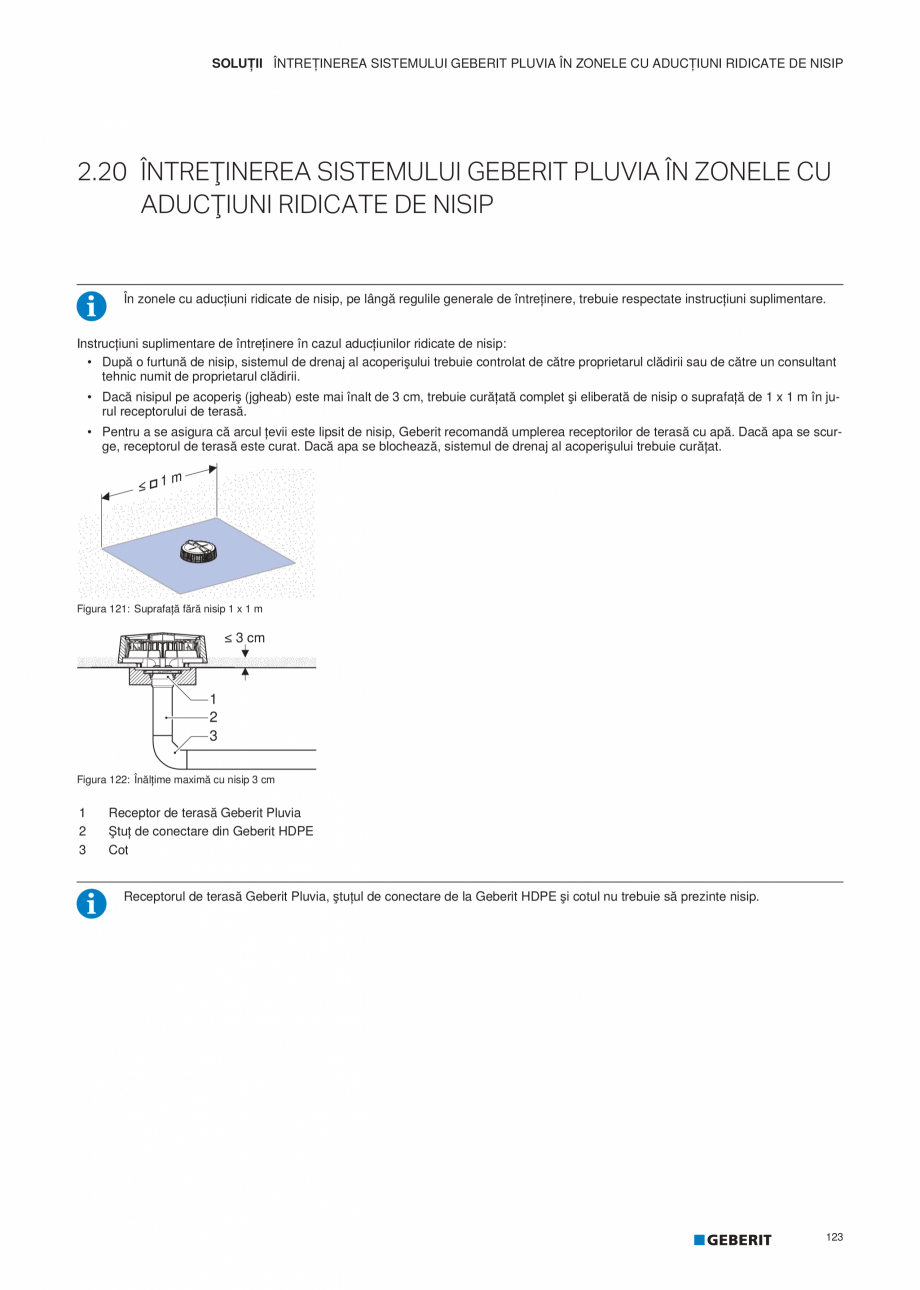 Pagina 124-Geberit Pluvia - Manual GEBERIT Catalog, brosura Romana i sistem de drenaj al acoperişului Geberit ...