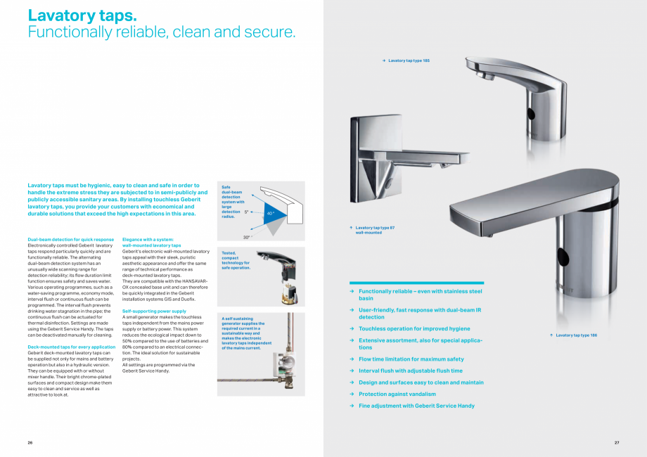 Pagina 14-Gama de produse pentru spatii publice GEBERIT  Sigma 8 Catalog, brosura Engleza ines: Square...