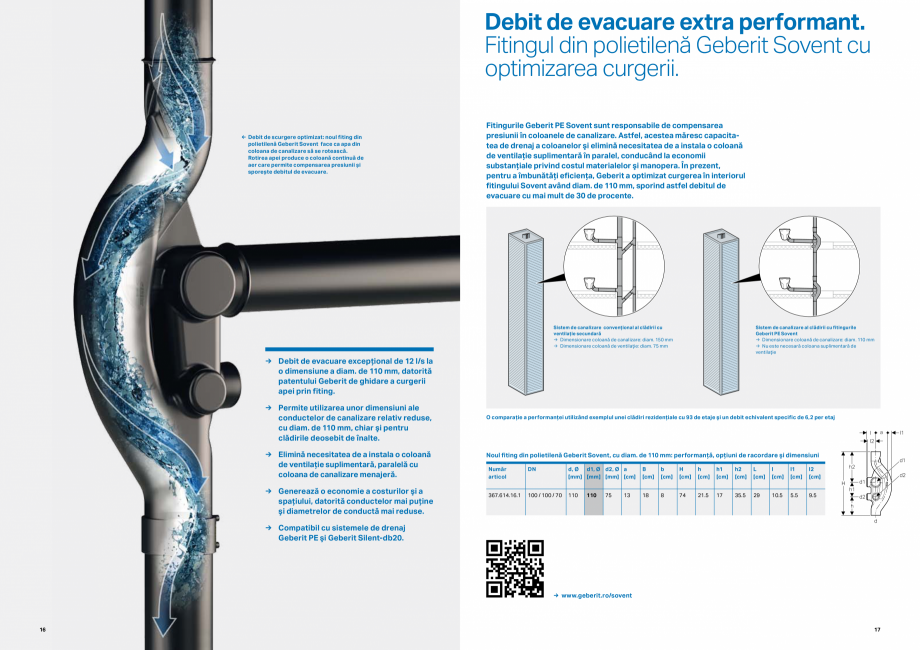 Pagina 9-Inovatii pentru viitor GEBERIT  Sigma 8 Catalog, brosura Romana corpul ceramic care
nu lasă la...