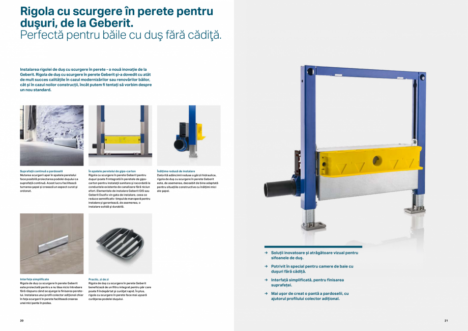 Pagina 11-Elemente de instalare GEBERIT  Sigma 8 Catalog, brosura Romana 
acestea apar: cu Geberit DuoFresh,...