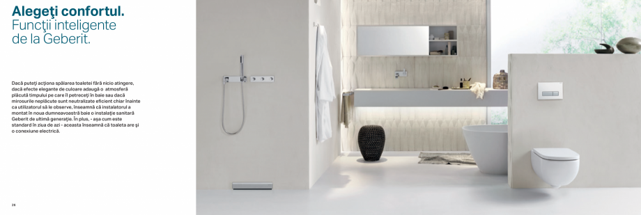 Pagina 14-Clapete de actionare pentru WC GEBERIT  Sigma 8 Catalog, brosura Romana b / auriu / alb

alb / crom ...