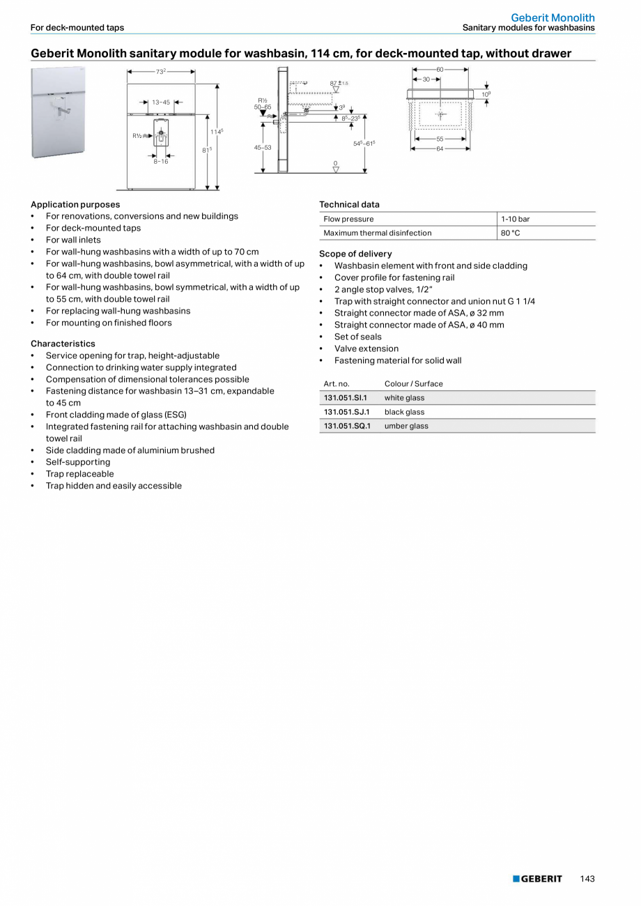 Pagina 143-Sisteme sanitare 2015-2016 GEBERIT  Sigma 8 Catalog, brosura Engleza, Romana Actuator plates

N ew

...