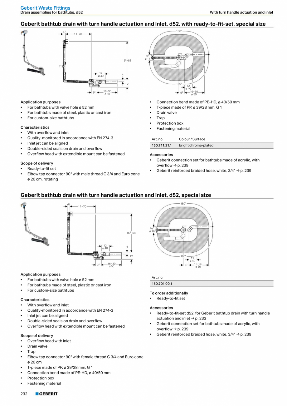 Pagina 232-Sisteme sanitare 2015-2016 GEBERIT  Sigma 8 Catalog, brosura Engleza, Romana cealed cistern with...
