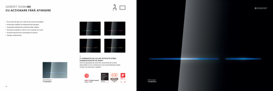 Pagina 27-Geberit-clapete de actionare GEBERIT Catalog, brosura Romana anto
72

73

Geberit WC System....