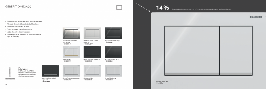 Pagina 30-Geberit-clapete de actionare GEBERIT Catalog, brosura Romana etaj 9, București
T +40(21) 330 30 80
...
