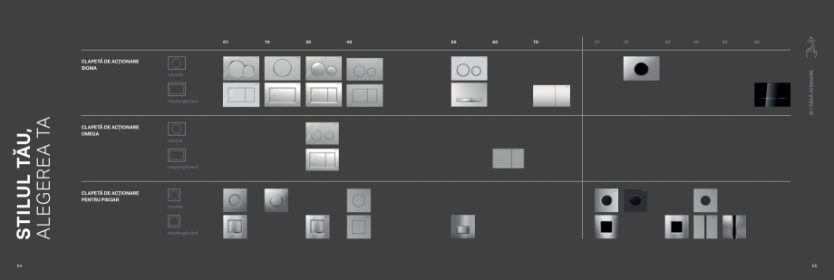 Pagina 33-Geberit-clapete de actionare GEBERIT Catalog, brosura Romana 