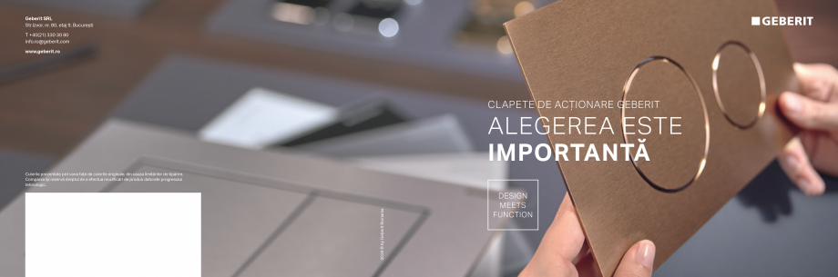 Pagina 42-Geberit-clapete de actionare GEBERIT Catalog, brosura Romana 
