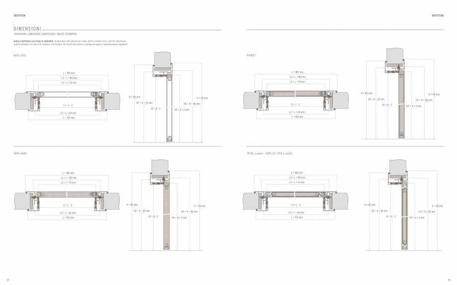 Pagina 19-Catalog general Garofoli - Usi clasice din lemn GAROFOLI Catalog, brosura Engleza, Italiana,...