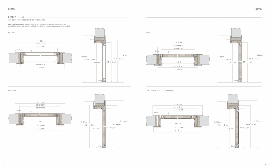 Pagina 20-Catalog general Garofoli - Usi clasice din lemn GAROFOLI Catalog, brosura Engleza, Italiana,...