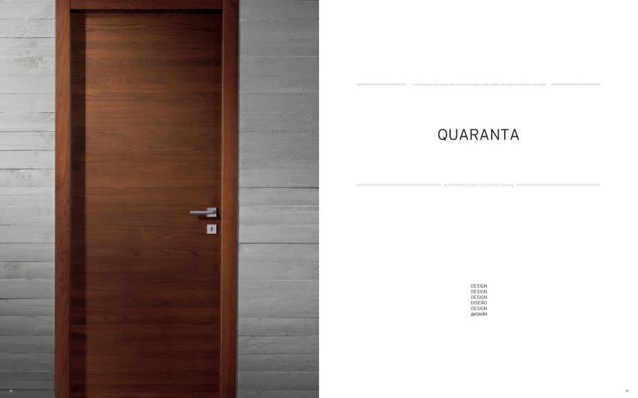 Pagina 21-Catalog general Garofoli - Usi clasice din lemn GAROFOLI Catalog, brosura Engleza, Italiana,...