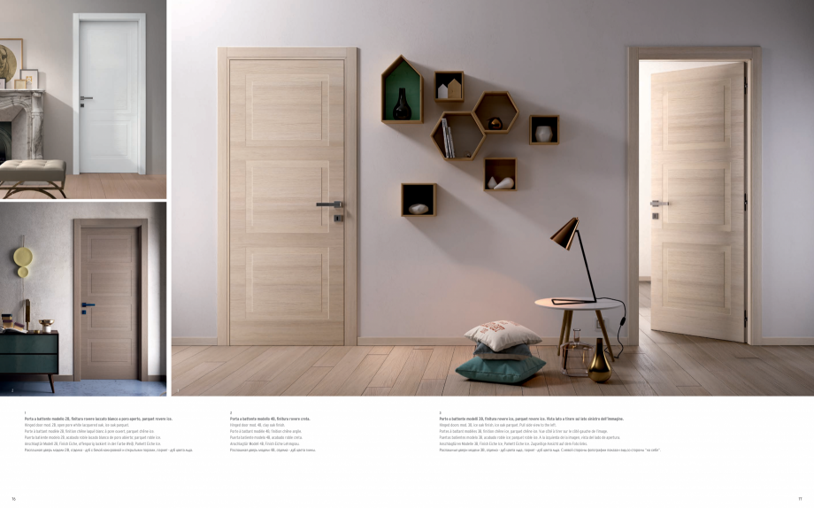 Pagina 40-Catalog general Garofoli - Usi clasice din lemn GAROFOLI Catalog, brosura Engleza, Italiana,...