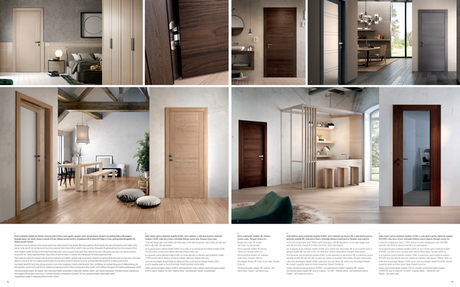 Pagina 41-Catalog general Garofoli - Usi clasice din lemn GAROFOLI Catalog, brosura Engleza, Italiana,...