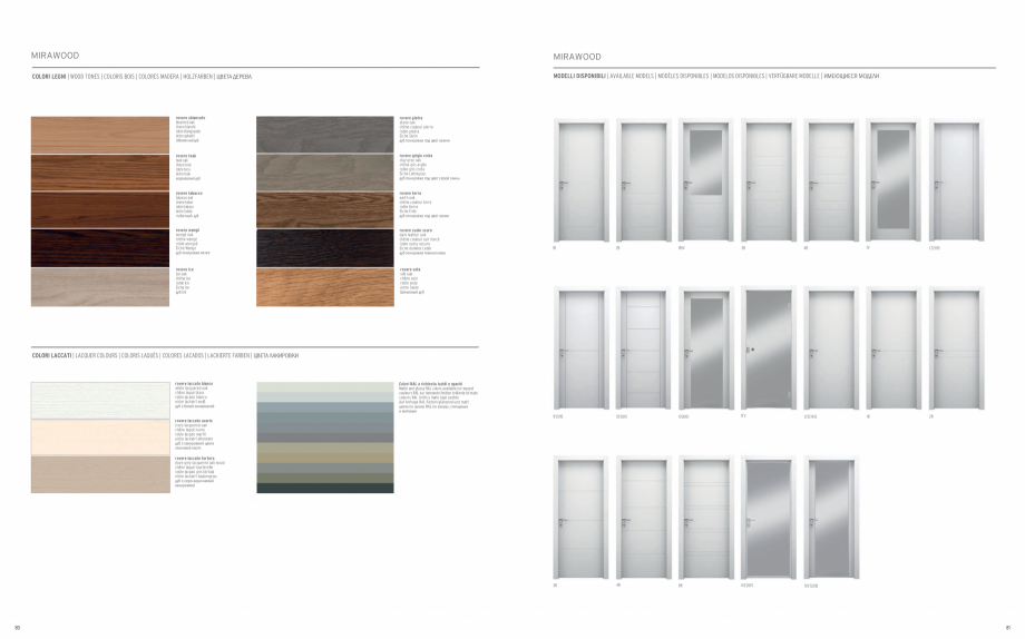 Pagina 42-Catalog general Garofoli - Usi clasice din lemn GAROFOLI Catalog, brosura Engleza, Italiana,...