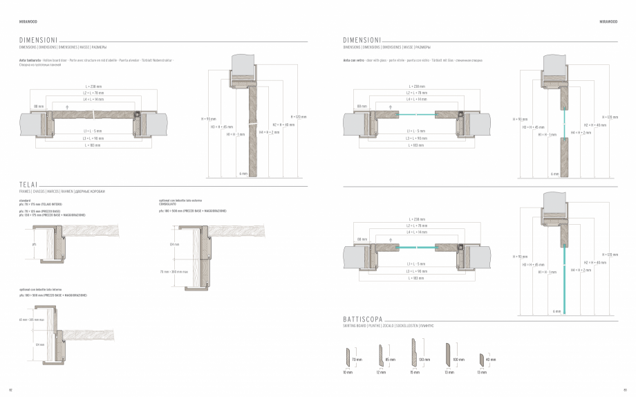Pagina 43-Catalog general Garofoli - Usi clasice din lemn GAROFOLI Catalog, brosura Engleza, Italiana,...