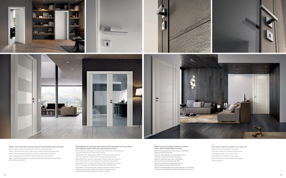 Pagina 53-Catalog general Garofoli - Usi clasice din lemn GAROFOLI Catalog, brosura Engleza, Italiana,...