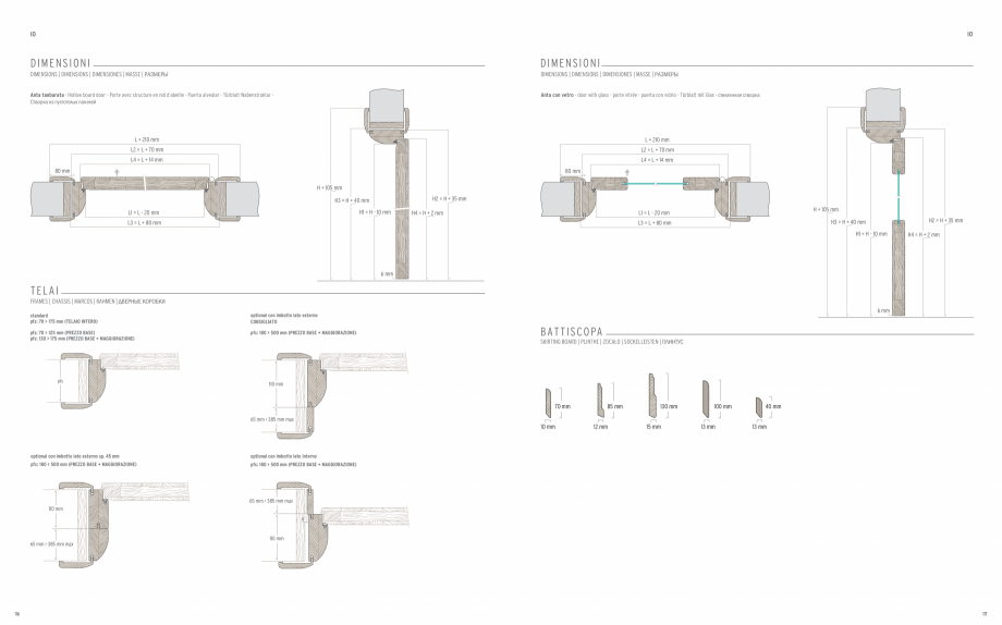 Pagina 60-Catalog general Garofoli - Usi clasice din lemn GAROFOLI Catalog, brosura Engleza, Italiana,...